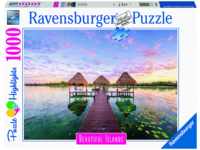 RAVENSBURGER 160908 Paradiesische Aussicht Puzzle Mehrfarbig