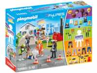 PLAYMOBIL 70980 My Figures: Rescue Mission Spielset, Mehrfarbig