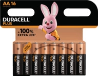 DURACELL Plus AA (Alkaline) Batterie, Alkaline, 1.5 Volt 16 St&uuml;ck