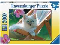 RAVENSBURGER Weißes Kätzchen Puzzle Mehrfarbig