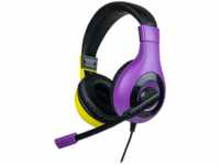 BIGBEN Kabelgebundenes Stereo, Over-ear Gaming Headset Violett/Gelb
