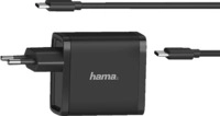 HAMA 45 Watt USB-C Notebook-Netzteil Universal, 5 - 20 Volt, Schwarz