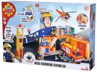 SIMBA TOYS Feuerwehrmann Sam Mega Feuerwehrstation XXL Spielzeugauto Mehrfarbig