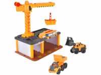 DICKIE-TOYS Volvo Construction Station, Try Me Spielset Mehfarbig