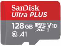 SANDISK Ultra® PLUS microSDXC™‐UHS‐I‐Karte, Micro-SDXC Speicherkarte,...