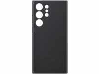 SAMSUNG Leather Case, Backcover, Samsung, Galaxy S23 Ultra, Black