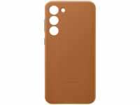 SAMSUNG Leather Case, Backcover, Samsung, Galaxy S23+, Camel