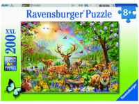 RAVENSBURGER Anmutige Hirschfamilie Puzzle Mehrfarbig