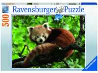 RAVENSBURGER Süßer roter Panda Puzzle Mehrfarbig