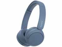 SONY WH-CH520, On-ear Kopfhörer Bluetooth Blue