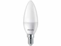 PHILIPS LED 40 Watt Kerzenform matt (2700 Kelvin) 3-er Pack LED-Lampe E14...