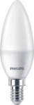 PHILIPS LED 40 Watt Kerzenform matt (2700 Kelvin) 3-er Pack LED-Lampe E14 Warmwei&szlig;