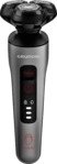GRUNDIG MS 8130 Rasierer ProClub&trade; Dunkles Mattchrom/Rot (Beweglich gelagerte