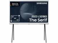 SAMSUNG GQ43LS01BGU The Serif QLED TV (Flat, 43 Zoll / 108 cm, UHD 4K, SMART TV,