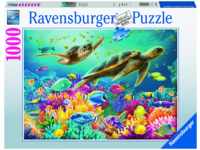 RAVENSBURGER 17085 Blaue Unterwasserwelt Puzzle Mehrfarbig