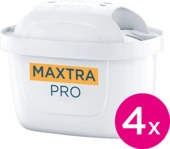 BRITA MAXTRA PRO Extra Kalkschutz Pack4 Filterkartuschen, Wei&szlig;