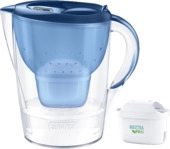 BRITA Marella XL inkl. 1 MAXTRA PRO All-in-1 Wasserfilter, Blau
