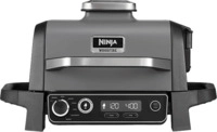 NINJA Woodfire Elektrischer Outdoor Grill & Smoker Elektrogrill, Schwarz