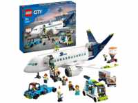 LEGO City 60367 Passagierflugzeug Bausatz, Mehrfarbig