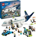 LEGO City 60367 Passagierflugzeug Bausatz, Mehrfarbig