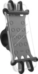 HAMA Flexible, universal f&uuml;r Lenkerstange, Fahrrad-Handyhalter, Schwarz
