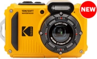 KODAK PixPro WPZ2 Digitalkamera Gelb, 4x opt. Zoom, LCD