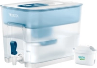 BRITA Flow Wasserfilterstation, Wei&szlig;/Blau