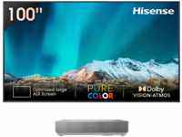 HISENSE 100L5HD inkl. Daylight Screen Videoprojektor(UHD 4K, 2600 Lumen, WLAN)