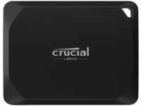 CRUCIAL X10 Pro SSD, 2 TB extern, Schwarz
