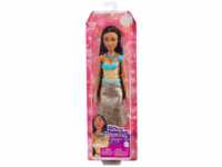 BARBIE HLW07 Disney Prinzessin Pocahontas-Puppe Spielzeugpuppe Mehrfarbig