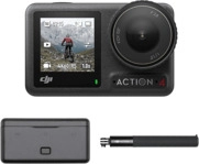 DJI Osmo Action 4 Adventure Combo Camera , WLAN, Touchscreen