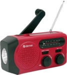 DENVER SCR-2010 Solar Kurbel Radio
