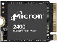 CRUCIAL Micron 2400 NVMe M.2 Non-SED Festplatte, 512 GB SSD via PCIe, intern