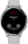 GARMIN VENU&reg; 3s Smartwatch faserverst&auml;rktes Polymer Silikon, 18 mm,