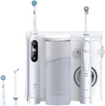 ORAL-B Center OxyJet Reinigungssystem-Set Munddusche Wei&szlig;