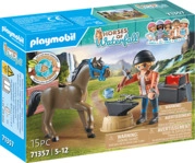 PLAYMOBIL 71357 Hufschmied Ben & Achilles Spielset, Mehrfarbig