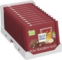 Ritter Sport Rum Trauben Nuss