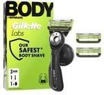 Gillette Labs Body + Intimate Rasierapparat mit 4 Klingen