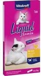 Vitakraft Katzensnack Liquid Snack mit Huhn + Taurin