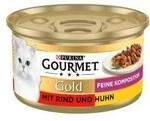 Purina Gourmet Gold Feine Komposition mit Rind und Huhn