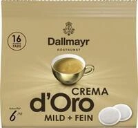 Dallmayr Kaffee Pads Crema d'Oro mild & fein