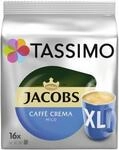 Tassimo Kapseln Jacobs Caff&egrave; Crema mild XL Becher, 16 Kapseln