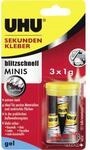 Uhu Sekundenkleber Gel blitzschnell Minis