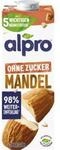 Alpro Mandeldrink ohne Zucker ger&ouml;stete Mandel