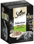 Sheba Selection in Sauce Feine Vielfalt Lachs-Wei&szlig;fisch-Huhn-Rind