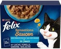Felix Sensations Saucen Geschmacksvielfalt aus dem Wasser