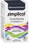Simplicol Textilfarbe expert Mitternacht-Schwarz