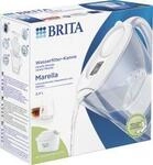 Brita Wasserfilter-Kanne Marella wei&szlig;