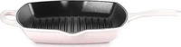 Le Creuset 291345, Le Creuset Grillpfanne Signature quadratisch 26 cm Shell Pink