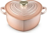 Le Creuset 21401204234454, Le Creuset Herzbr&auml;ter mit Herzknauf 20 cm Peche